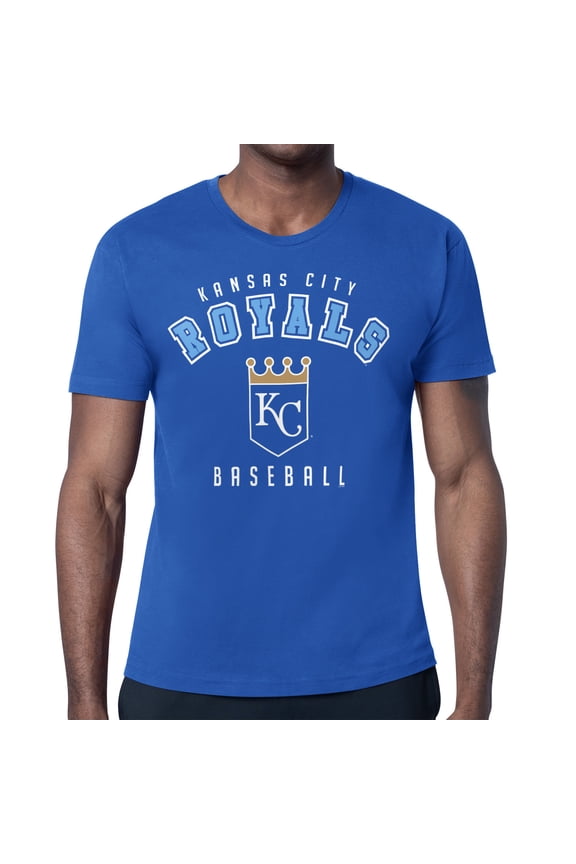 Men's Starter Royal Kansas City Royals Team Logo T-Shirt