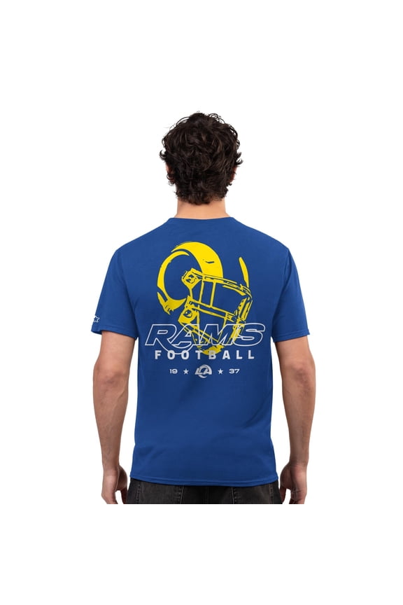 Men's Starter Royal Los Angeles Rams 1801 Prime Time T-Shirt