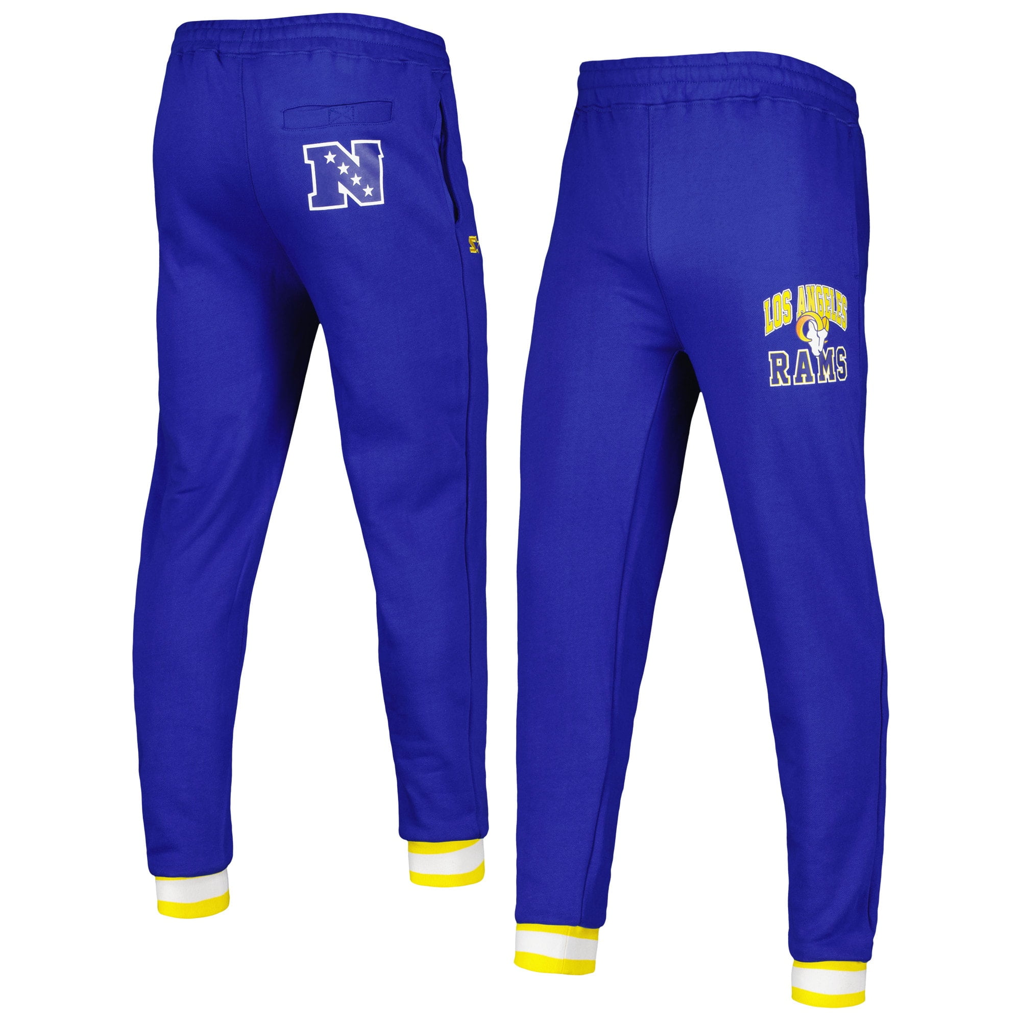 Men's Starter Royal Los Angeles Rams Blitz Fleece Jogger Pants - Walmart.com