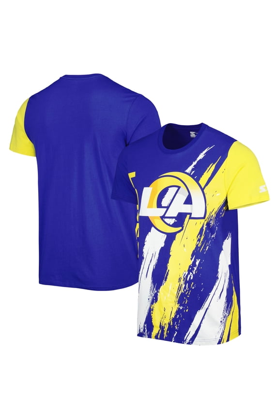 Men's Starter Royal Los Angeles Rams Extreme Defender T-Shirt