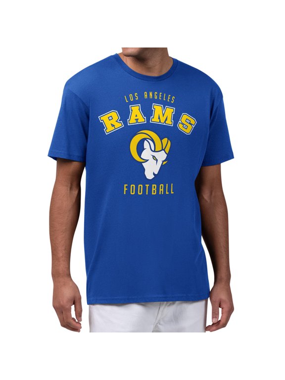 Men's Starter Royal Los Angeles Rams Logo Graphic T-Shirt