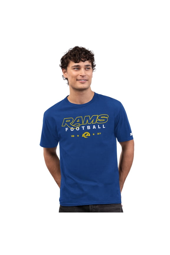 Men's Starter Royal Los Angeles Rams Prime Time T-Shirt
