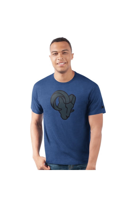 Men's-Starter Royal Los Angeles Rams Prime Time T-Shirt