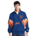 thumbnail image 1 of Men's-Starter  Royal New York Mets Cooperstown Chief Half-Zip Pullover, 1 of 2