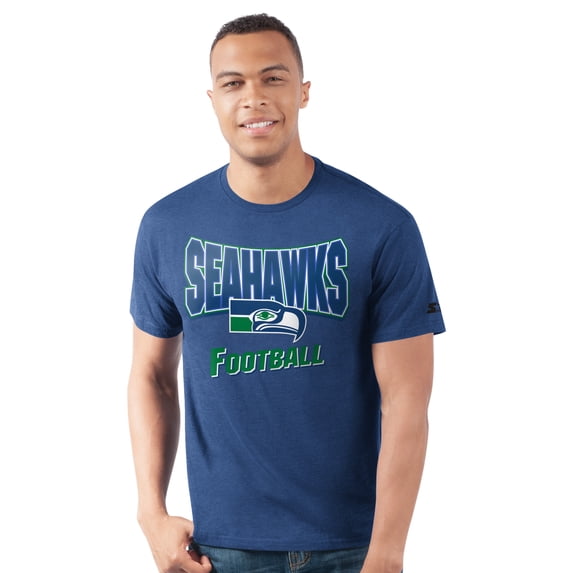 Men's-Starter Royal Seattle Seahawks Prime Time T-Shirt