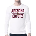 thumbnail image 1 of Men's Starter White Arizona Coyotes Mesh Look Team Name Long Sleeve T-Shirt, 1 of 2