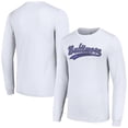 thumbnail image 1 of Men's Starter White Baltimore Ravens Tailsweep Long Sleeve T-Shirt, 1 of 3