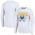 thumbnail image 1 of Men's Starter White Buffalo Sabres Team Logo Graphic Long Sleeve T-Shirt, 1 of 3