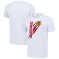 thumbnail image 1 of Men's Starter  White Chicago Blackhawks Color Scratch T-Shirt, 1 of 3