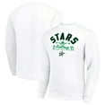 thumbnail image 1 of Men's Starter White Dallas Stars Stick And Puck Logo Fleece Pullover Sweatshirt, 1 of 3