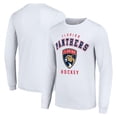 thumbnail image 1 of Men's Starter White Florida Panthers Logo Long Sleeve T-Shirt, 1 of 3