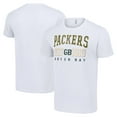 thumbnail image 1 of Men's Starter White Green Bay Packers Throwback Logo T-Shirt, 1 of 3