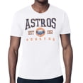 thumbnail image 1 of Men's Starter White Houston Astros Distressed Logo T-Shirt, 1 of 2
