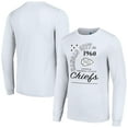 thumbnail image 1 of Men's Starter White Kansas City Chiefs Arch City Long Sleeve T-Shirt, 1 of 3