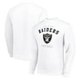 thumbnail image 1 of Men's Starter White Las Vegas Raiders Team Logo Pullover Sweatshirt, 1 of 3