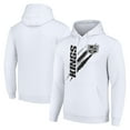 thumbnail image 1 of Men's Starter  White Los Angeles Kings Color Scratch Fleece Pullover Hoodie, 1 of 3