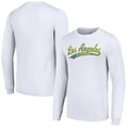 thumbnail image 1 of Men's Starter White Los Angeles Rams Tailsweep Long Sleeve T-Shirt, 1 of 3