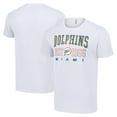 thumbnail image 1 of Men's Starter White Miami Dolphins Throwback Logo T-Shirt, 1 of 3