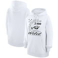 thumbnail image 1 of Men's Starter  White Minnesota Wild Arch City Team Graphic Fleece Pullover Hoodie, 1 of 3