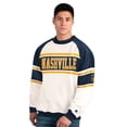 thumbnail image 1 of Men's Starter  White Nashville Predators Defense Fleece Crewneck Sweatshirt, 1 of 2