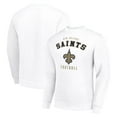 thumbnail image 1 of Men's Starter White New Orleans Saints Team Logo Pullover Sweatshirt, 1 of 3
