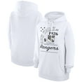 thumbnail image 1 of Men's Starter  White New York Rangers Arch City Team Graphic Fleece Pullover Hoodie, 1 of 3