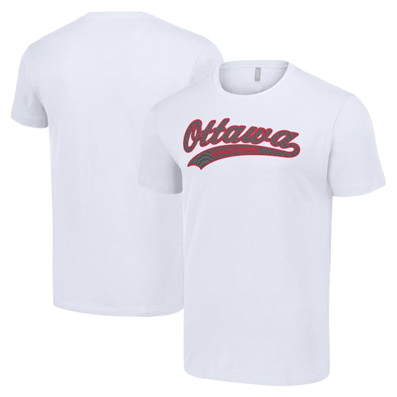 Men's Starter White Ottawa Senators Tailsweep T-Shirt