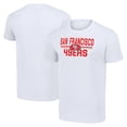 thumbnail image 1 of Men's Starter White San Francisco 49ers Team Mesh Print Graphic T-Shirt, 1 of 3