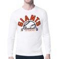 thumbnail image 1 of Men's Starter  White San Francisco Giants Half Ball Team Graphic Long Sleeve T-Shirt, 1 of 2
