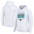 thumbnail image 1 of Men's Starter White San Jose Sharks Four Team Name Logo Fleece Pullover Hoodie, 1 of 3