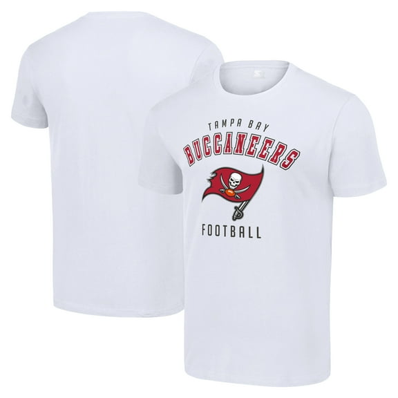 Men's Starter White Tampa Bay Buccaneers Logo T-Shirt