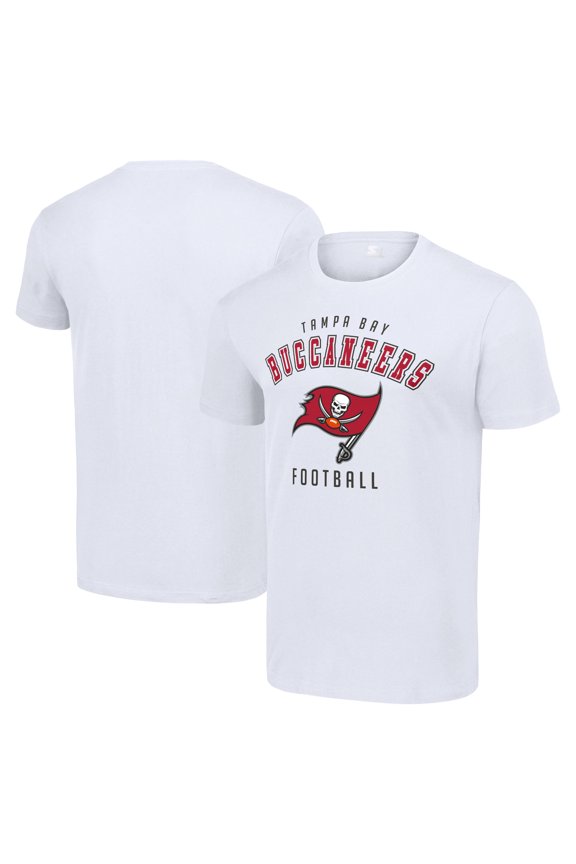 Men's Starter White Tampa Bay Buccaneers Logo T-Shirt