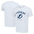thumbnail image 1 of Men's Starter White Tampa Bay Lightning Logo T-Shirt, 1 of 3