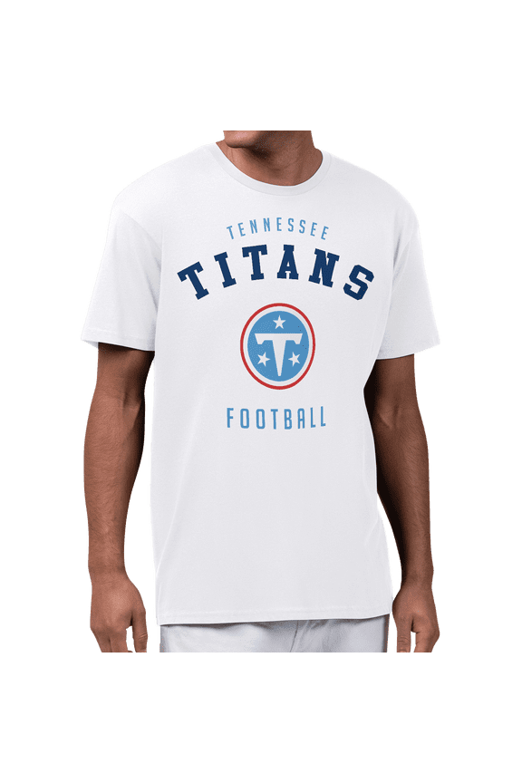 Men's Starter White Tennessee Titans Logo Graphic T-Shirt