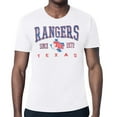 thumbnail image 1 of Men's Starter White Texas Rangers Distressed Logo T-Shirt, 1 of 2