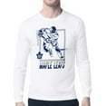 thumbnail image 1 of Men's Starter White Toronto Maple Leafs Player Grid Long Sleeve T-Shirt, 1 of 3