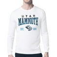 thumbnail image 1 of Men's Starter  White Utah Mammoth Retro Graphic Long Sleeve T-Shirt, 1 of 2
