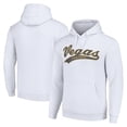 thumbnail image 1 of Men's Starter White Vegas Golden Knights Tailsweep Fleece Tri-Blend Pullover Hoodie, 1 of 3