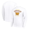 thumbnail image 1 of Men's Starter White Washington Commanders Team Logo Pullover Sweatshirt, 1 of 3