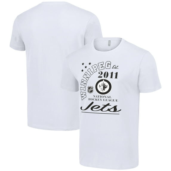 Men's Starter White Winnipeg Jets Arch City Team Graphic T-Shirt