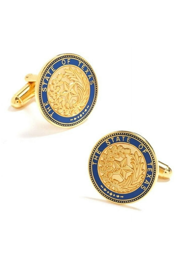 Men's State of Texas Seal Cufflinks