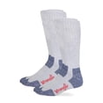 thumbnail image 1 of Men's Steel Toe Boot Cushion Ultra-Dri Work Crew Socks 2 Pack, 1 of 2