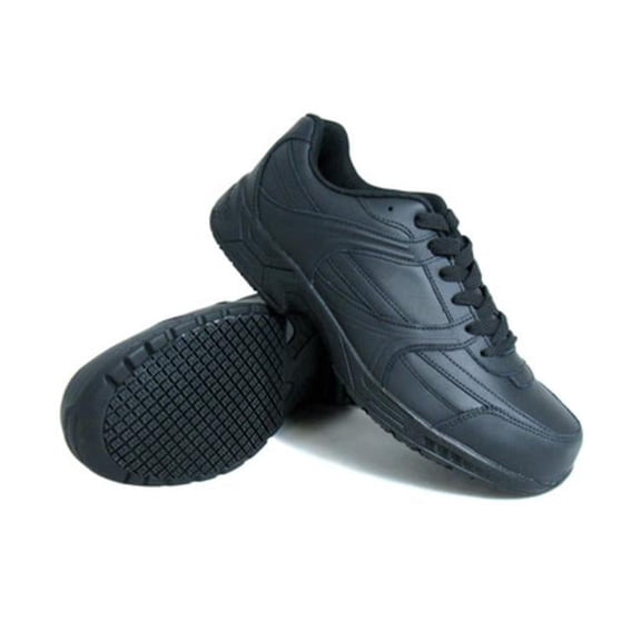 Men's Steel Toe Jogger Work Shoe - Black - Size 15 - Slip-Resistant
