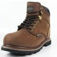 thumbnail image 1 of Men's Steel Toe Work Boots Goodyear Leather Safety Shoes Non-Slip Sneakers Construction Working Boots, 1 of 6