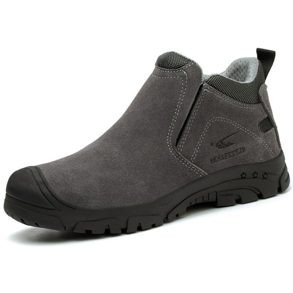 Men's Steel Toe Work Shoes Waterproof Lightweight Safety Boots Women's Insulated Anti-pierce Working Sneakers for Welding Construction