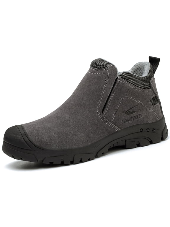 Men's Steel Toe Work Shoes Waterproof Lightweight Safety Boots Women's Insulated Anti-pierce Working Sneakers for Welding Construction