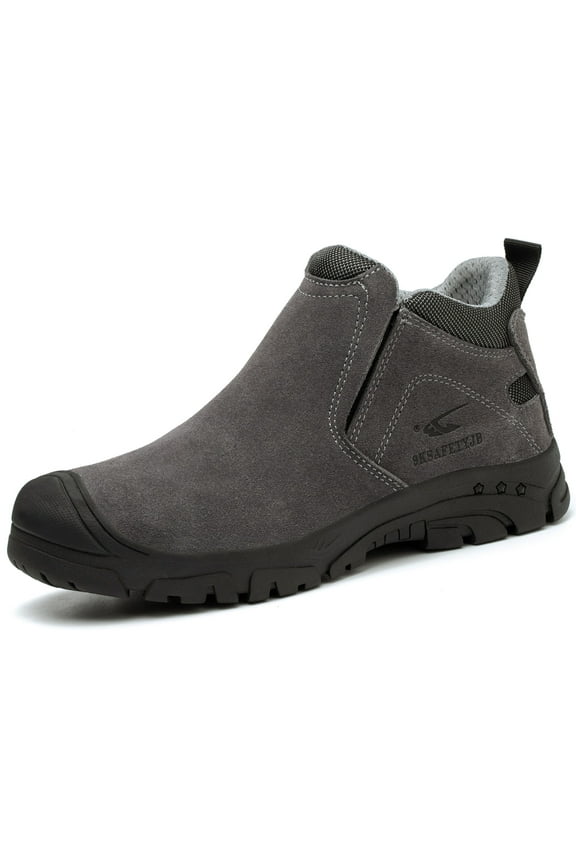 Men's Steel Toe Work Shoes Waterproof Lightweight Safety Boots Women's Insulated Anti-pierce Working Sneakers for Welding Construction