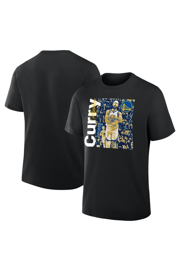 Men's Stephen Curry Black Golden State Warriors Start of Season T-Shirt
