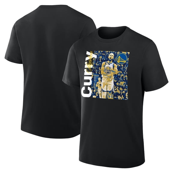Men's Stephen Curry Black Golden State Warriors Start of Season T-Shirt