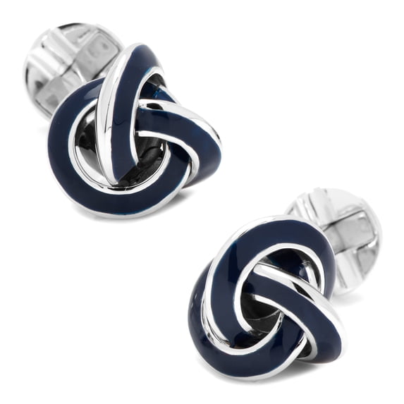 Men's Sterling Knot Cufflinks